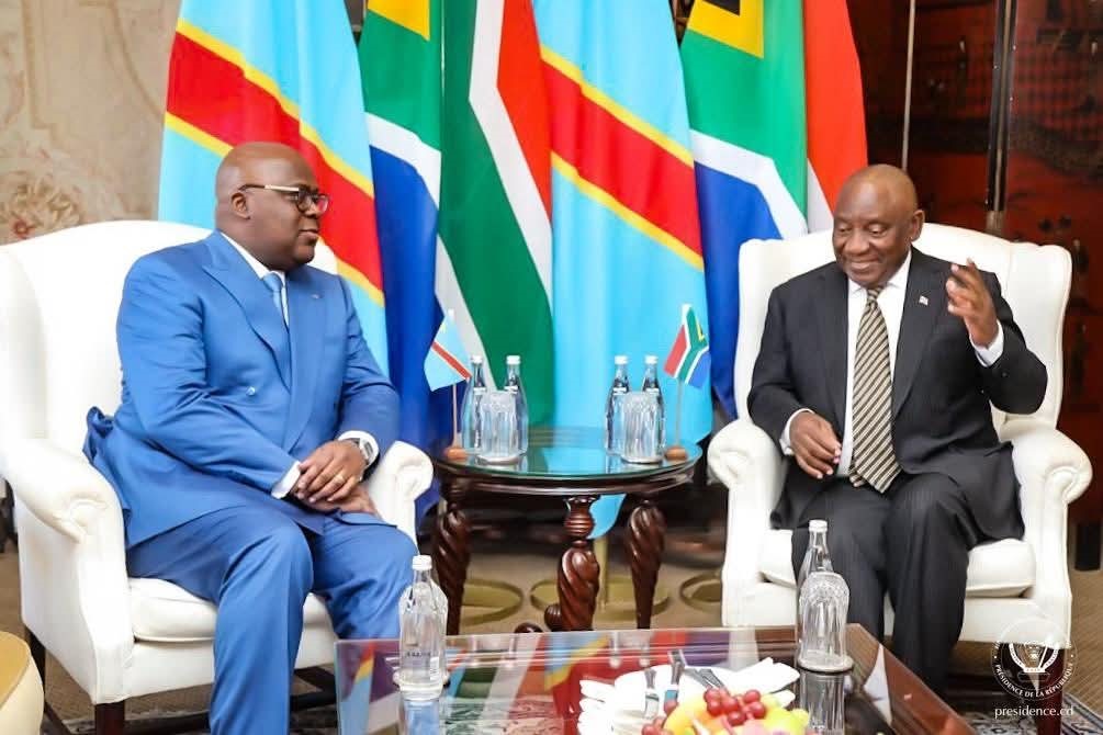 Renforcement de la coopération RDC-RSA : Félix Tshisekedi en visite de travail à Pretoria